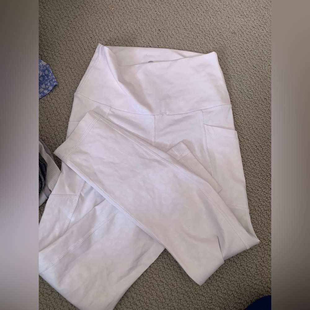 90 Degree By Reflex White Leggings